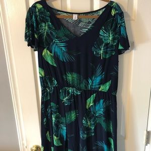 Tropical Print Dress from Old Navy